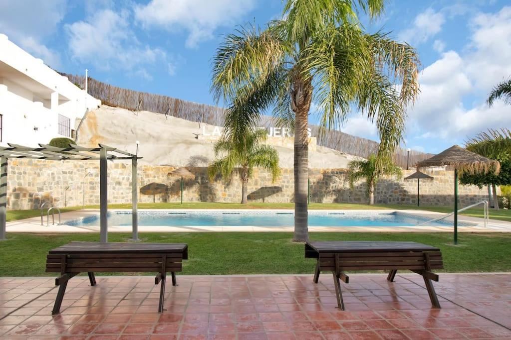 Duplex Con Vistas Al Mar, Piscina Y Gimnasio - Las Abejeras 226 Estepona Extérieur photo