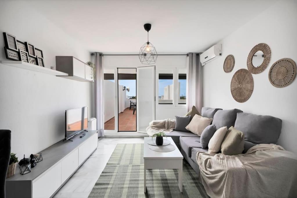 Duplex Con Vistas Al Mar, Piscina Y Gimnasio - Las Abejeras 226 Estepona Extérieur photo